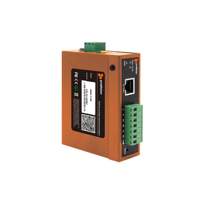 A picture of Predision HESM-T-001 10/100M Port to RS-232/485/422 Modbus Gateway