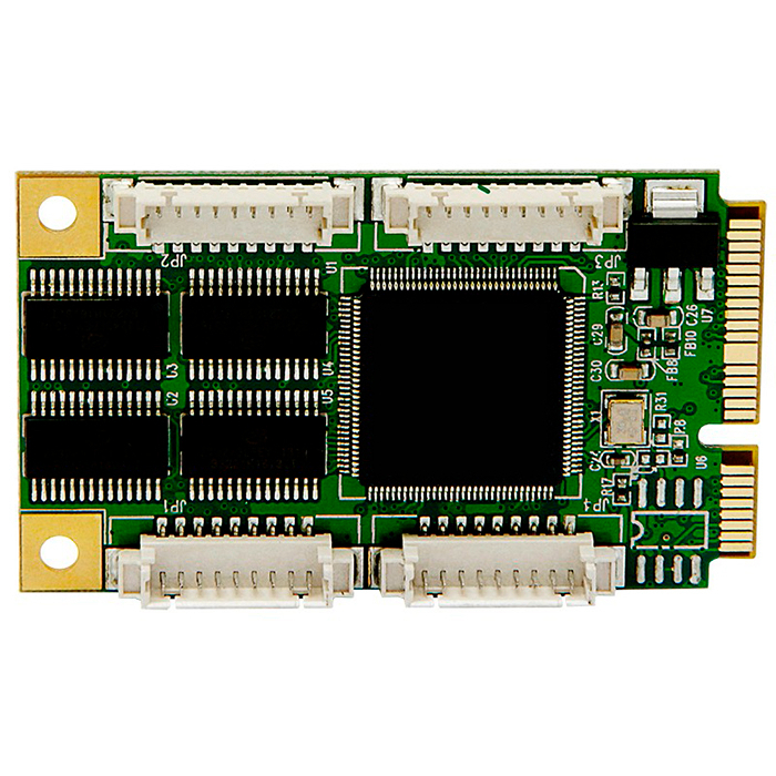 A picture of Predision HEMSA-T-033 Mini PCI-E to 4-port RS-485/422 Multi-serial Card