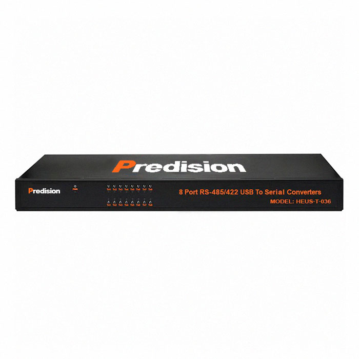 A picture of Predision HEUS-T-036 USB to 8-port RS-485/422 Converter with Photoelectric Isolation