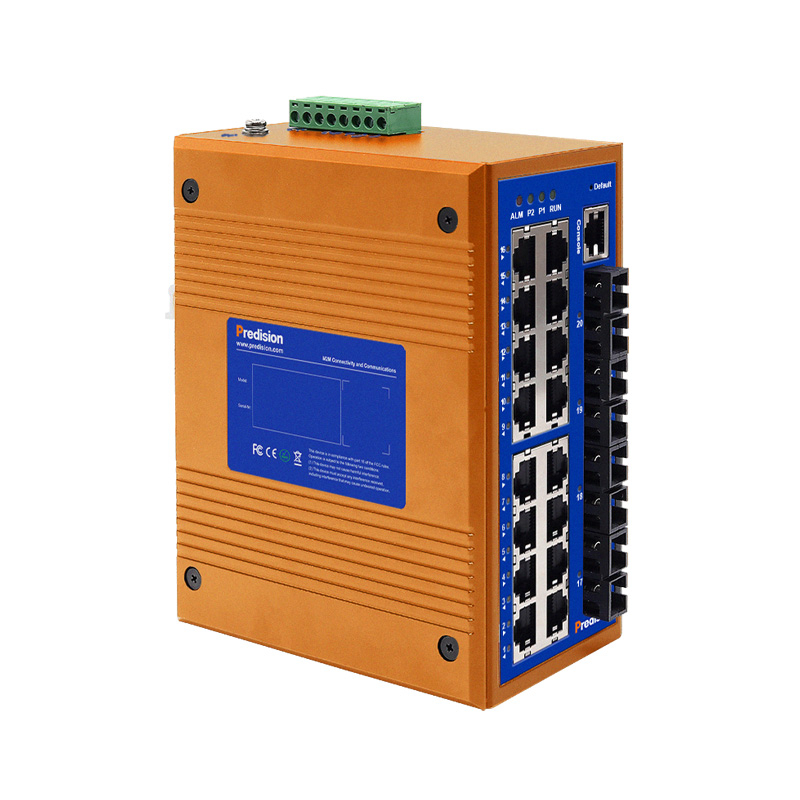 Predision HES20GMA-T-4SC 20-port Gigabit Full Layer 2 Industrial Managed Ethernet Switch