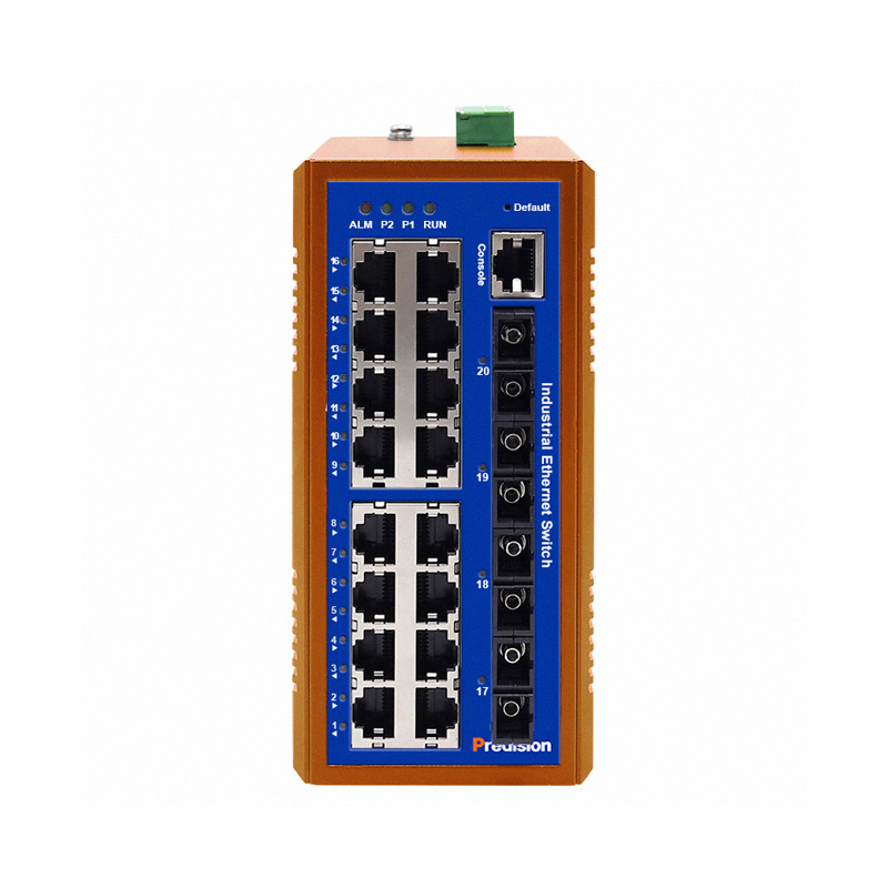 Predision HES20GMA-T-4SC 20-port Gigabit Full Layer 2 Industrial Managed Ethernet Switch 2