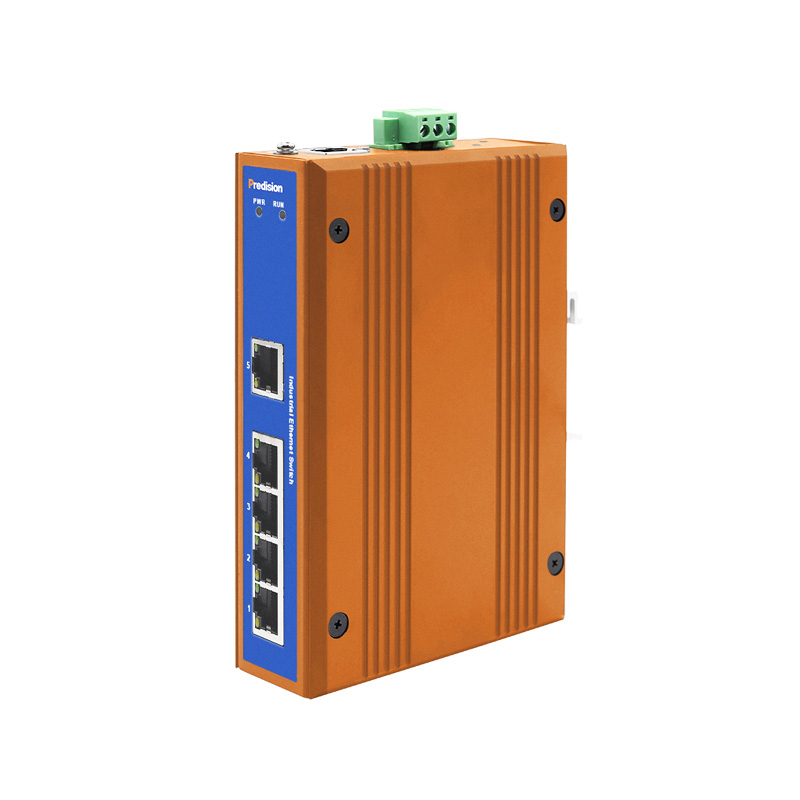 A picture of Predision HES5MB-T 5-port 100M Full Layer 2 Industrial Managed Ethernet Switch