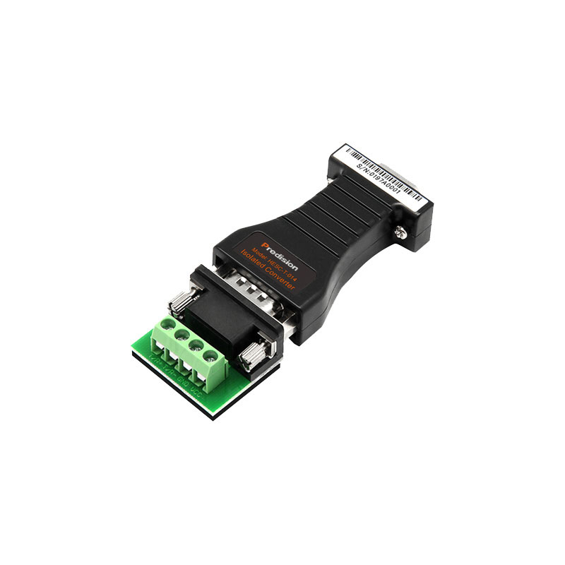 A picture of Predision HESC-T-014 Port-powered Photoelectric Isolated RS-232 to RS-485 Converter