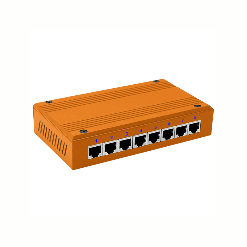 Predision HESS-T-021 10/100M to 8-port RS-232/485/422 Serial Device Server