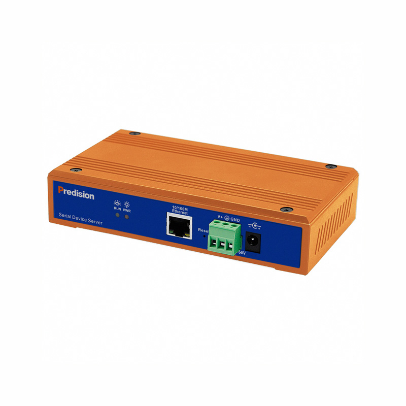 A picture of Predision HESS-T-021 10/100M to 8-port RS-232/485/422 Serial Device Server