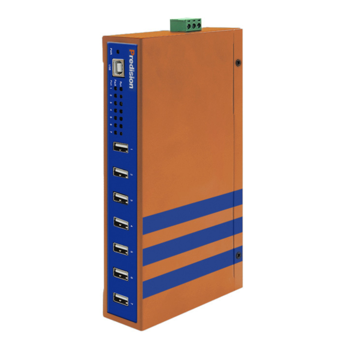 Predision HEUH-T-002 7-port Industrial USB Hub