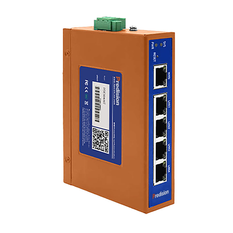 A picture of Predision PDE904-NT 4 LAN Ports PLC NAT Data Gateway