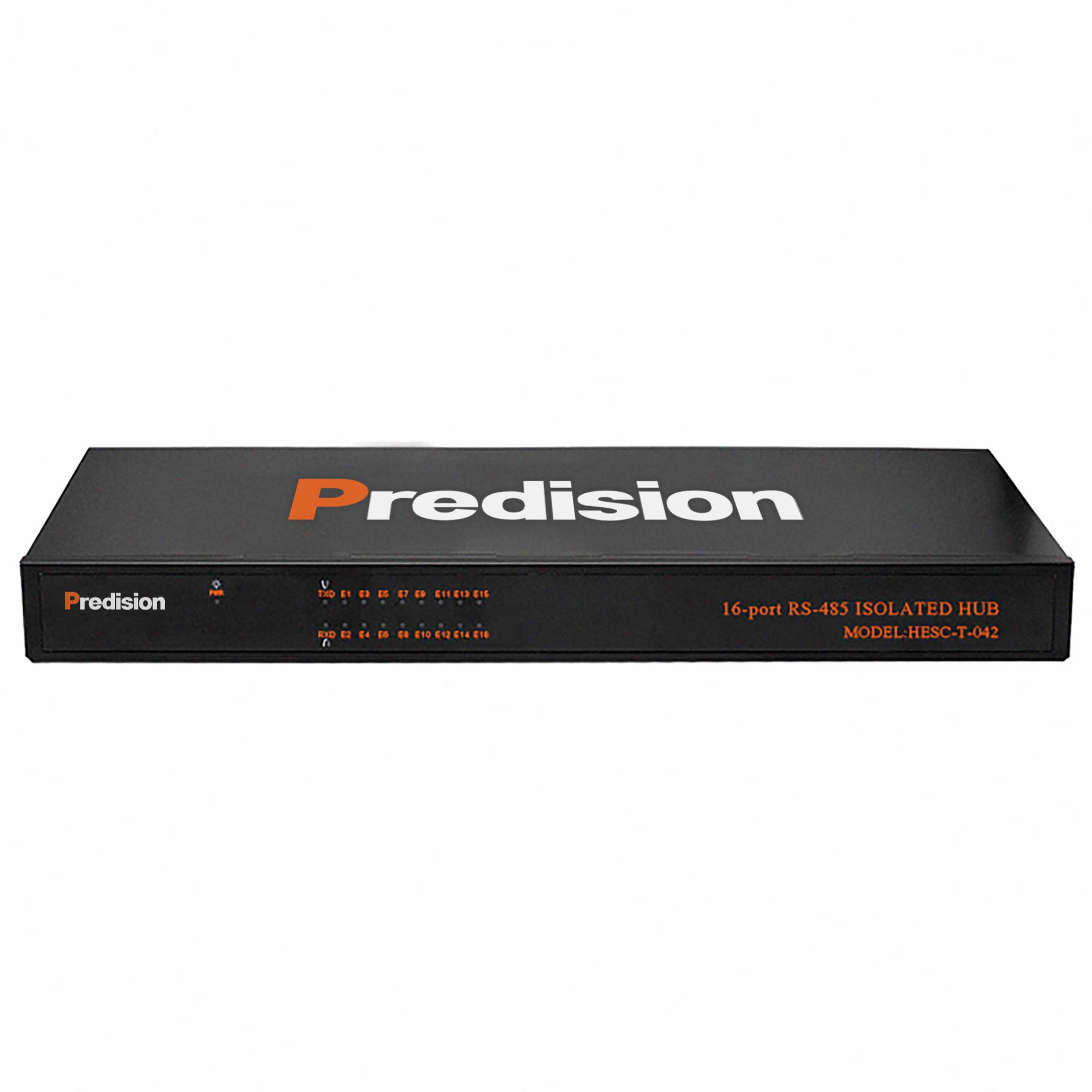 A picture of Predision HESC-T-042 RS-232/RS-485 to 16-port RS-485 Photoelectric Isolated Hub