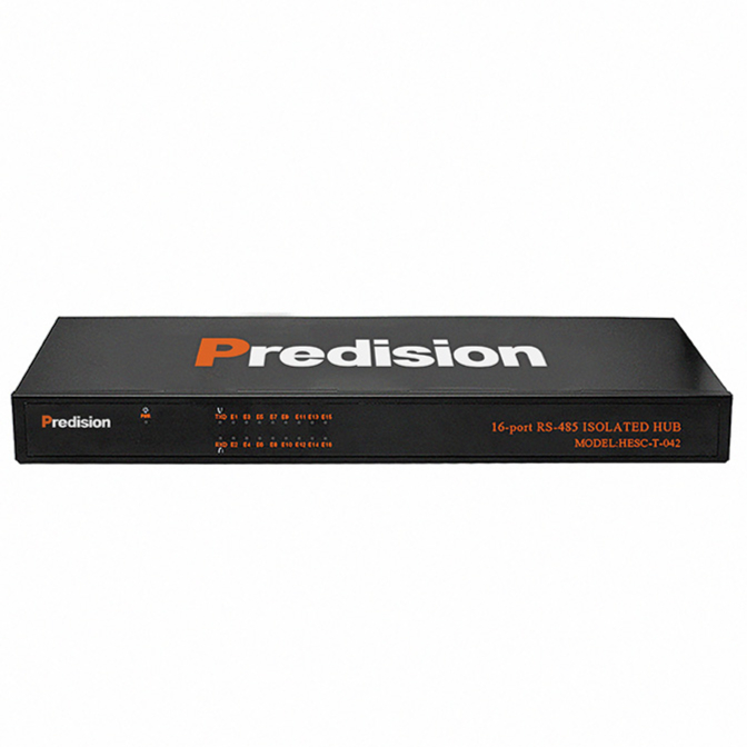 Predision HESC-T-042 RS-232/RS-485 to 16-port RS-485 Photoelectric Isolated Hub