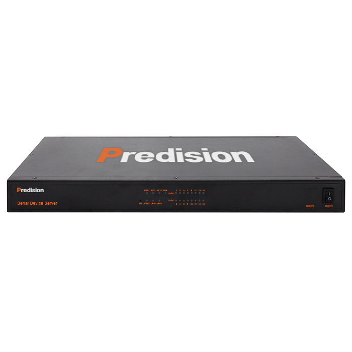 Predision HESS-T-032 10/100/1000M to 32-port RS-232/485/422 Serial Device Server