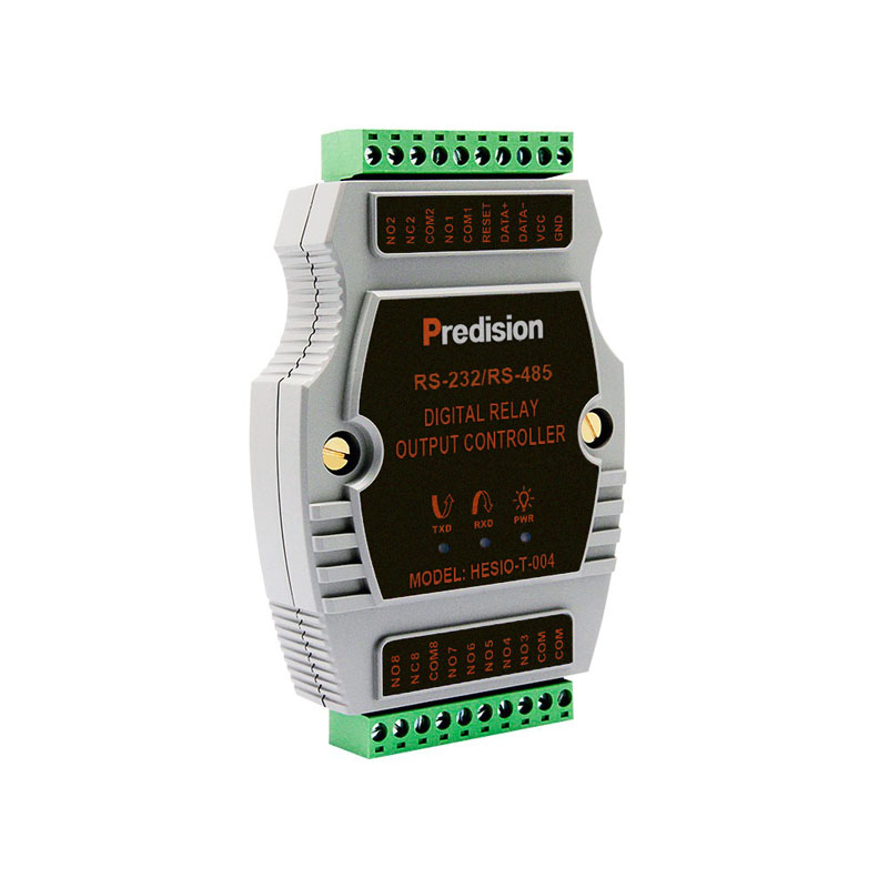 A picture of Predision HESIO-T-004 8-bit 8-channel Digital Relay Output Controller