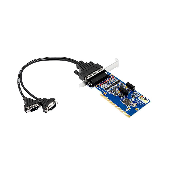 A picture of Predision HEMSA-T-014 PCI to 2-port RS-485/422 Multi-serial Card