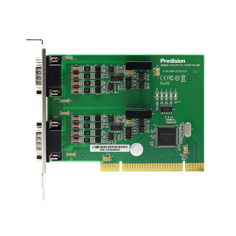 Predision HEMSA-T-015 PCI to 2-port RS-485/422 Multi-serial Card