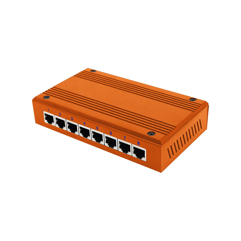 Predision HESM-T-006 10/100M Port to 8-port RS-232/485/422 Modbus Gateway