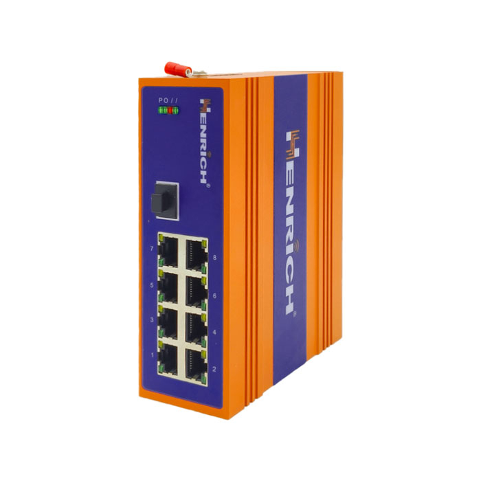 9-port Din-rail Unmanaged Ethernet Switch