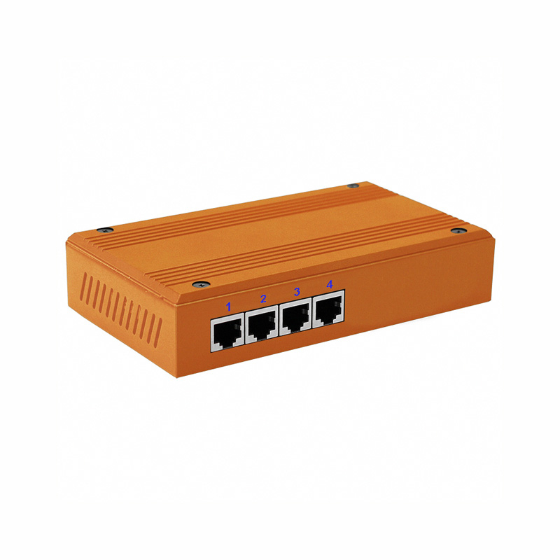 Predision HESM-T-004 10/100M Port to 4-port RS-232/485/422 Modbus Gateway 3