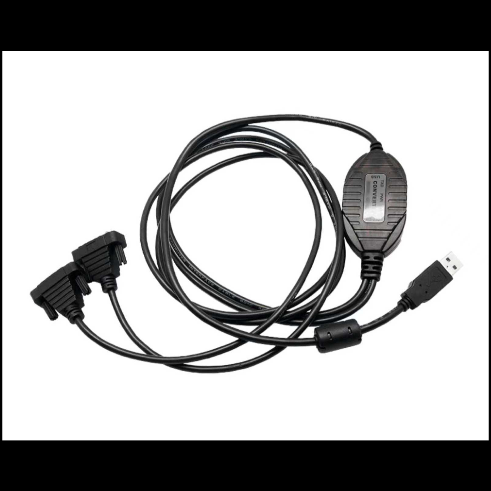 USB to 2-port RS-232 Converter