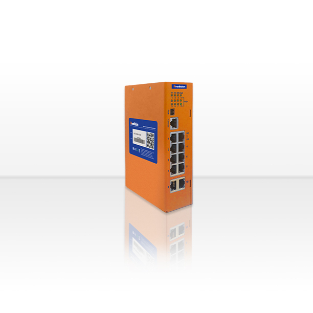 Predision HES10GMA-W-8E 10-port Din-rail Gigabit Full Layer 2 Industrial Managed PoE+ Ethernet Switch 2